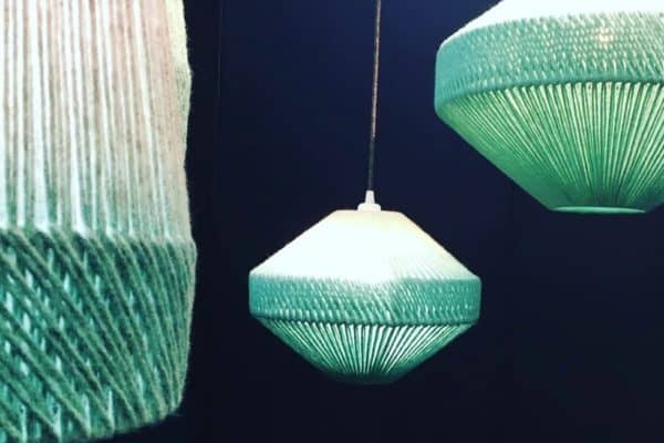 Wow wow wow ? I am going to have to get one of these. We were both blown away by these beautiful handmade light shades by @janiewithers available in lots of shapes and colours. Absolutely beautiful and such a lovely lady - nice to meet you!