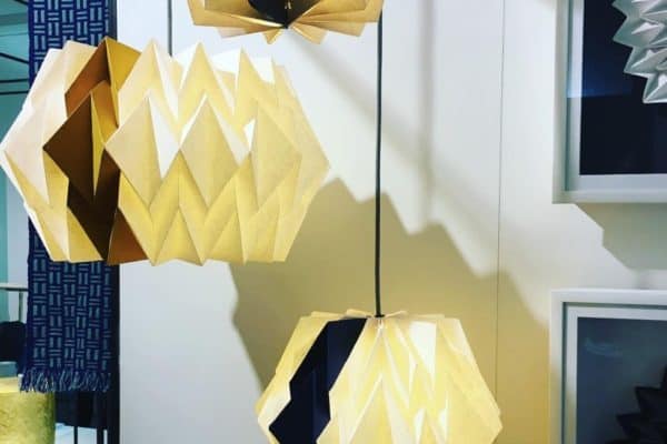 Origami with a twist! Fab colours and designs.. @kate_colin_design lovely to meet you!