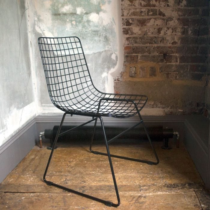 wire chair