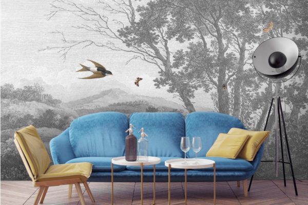 Woodchip & Magnolia's Zephyr Wallpaper Mural