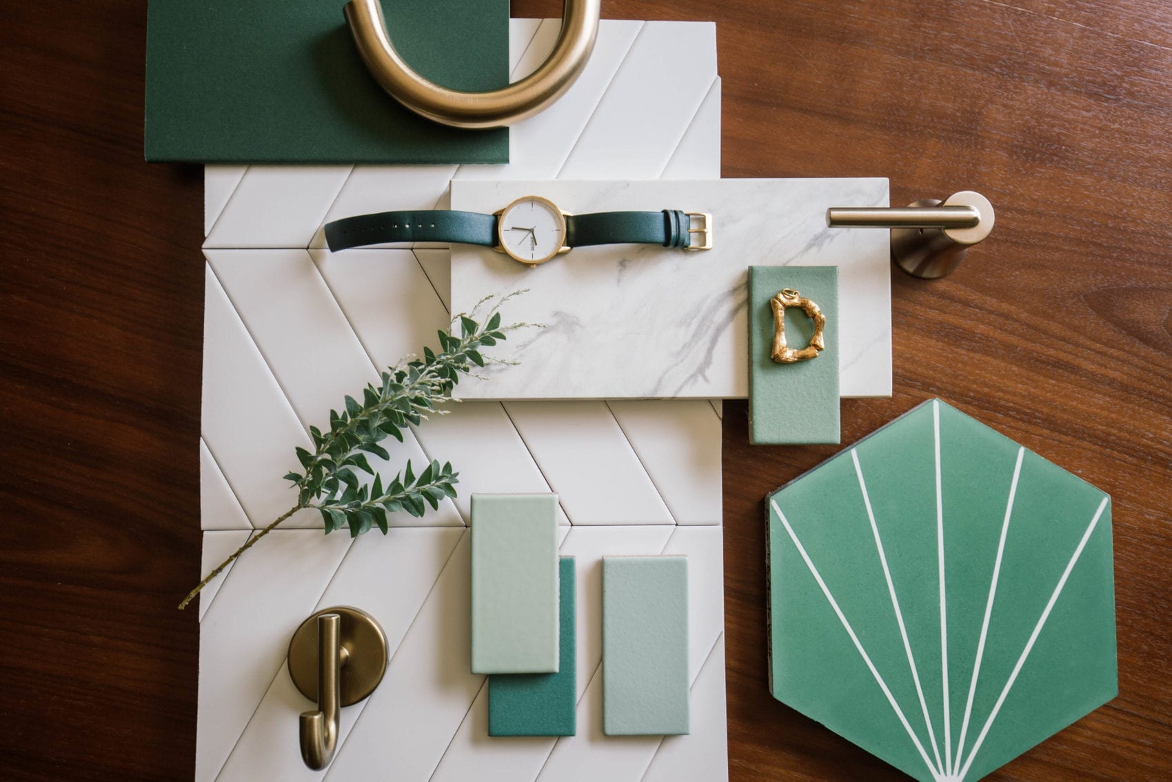 mint mood board